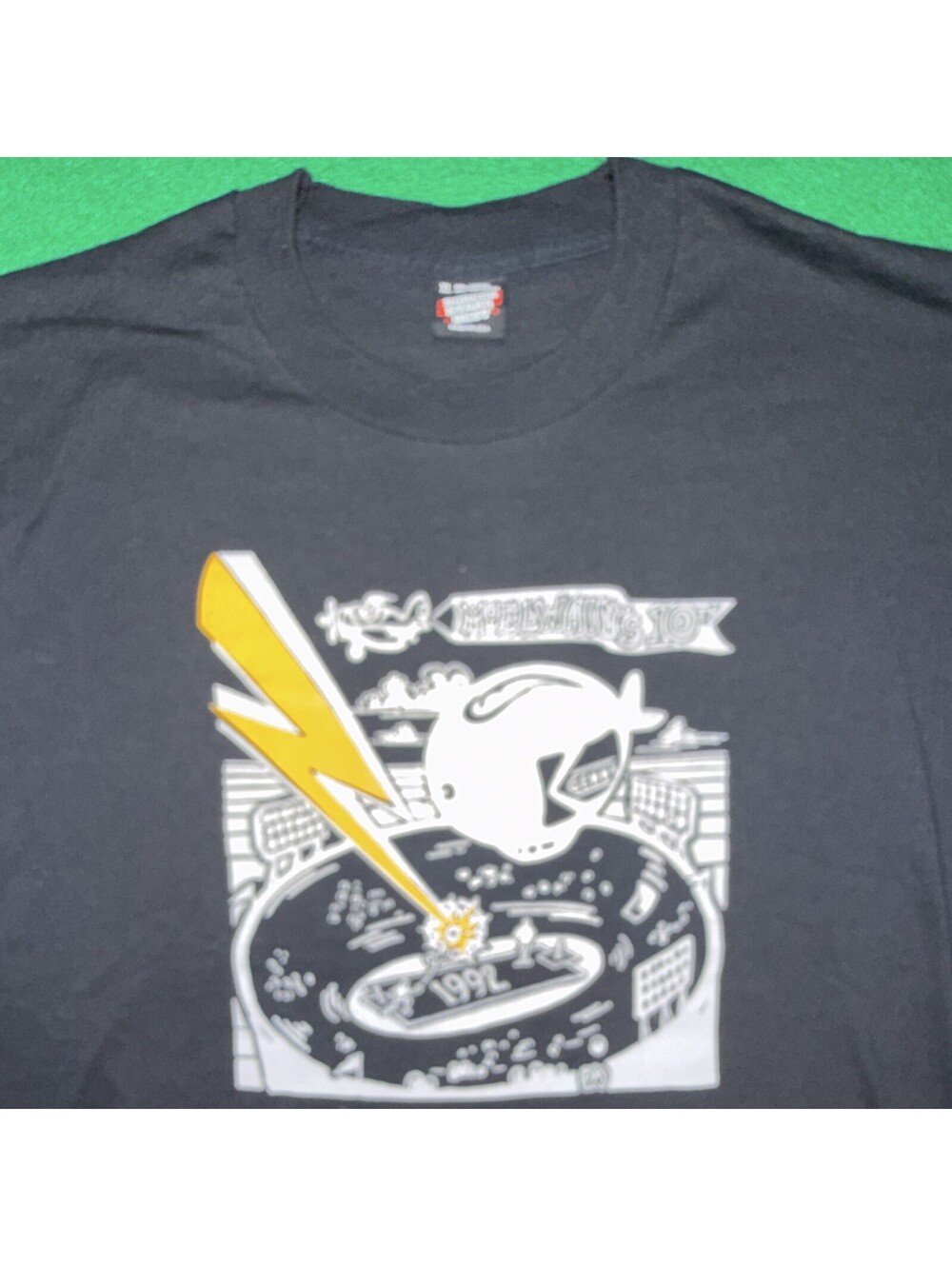 Vintage 1992 McElwain's Tenth Annual Anniversary Graphic T-Shirt